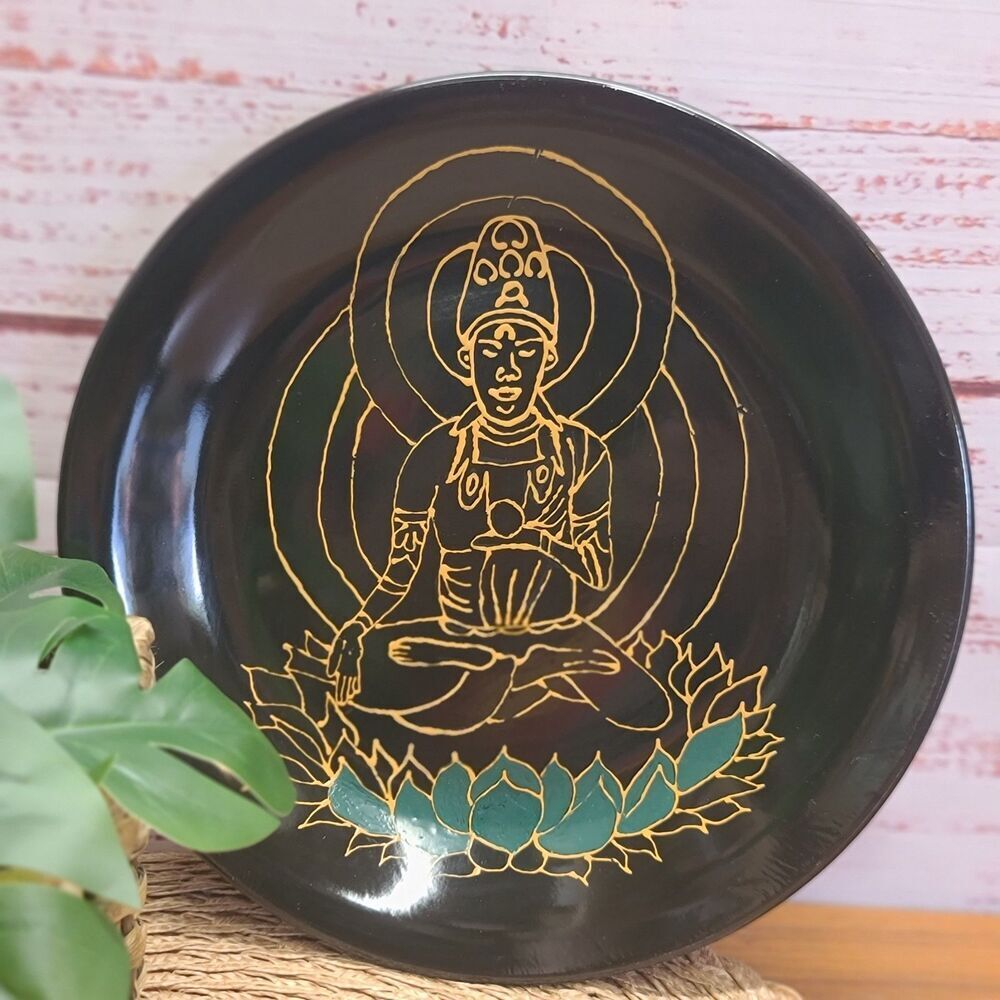 Zen Home Decor Buda Meditation trinket, or display plate